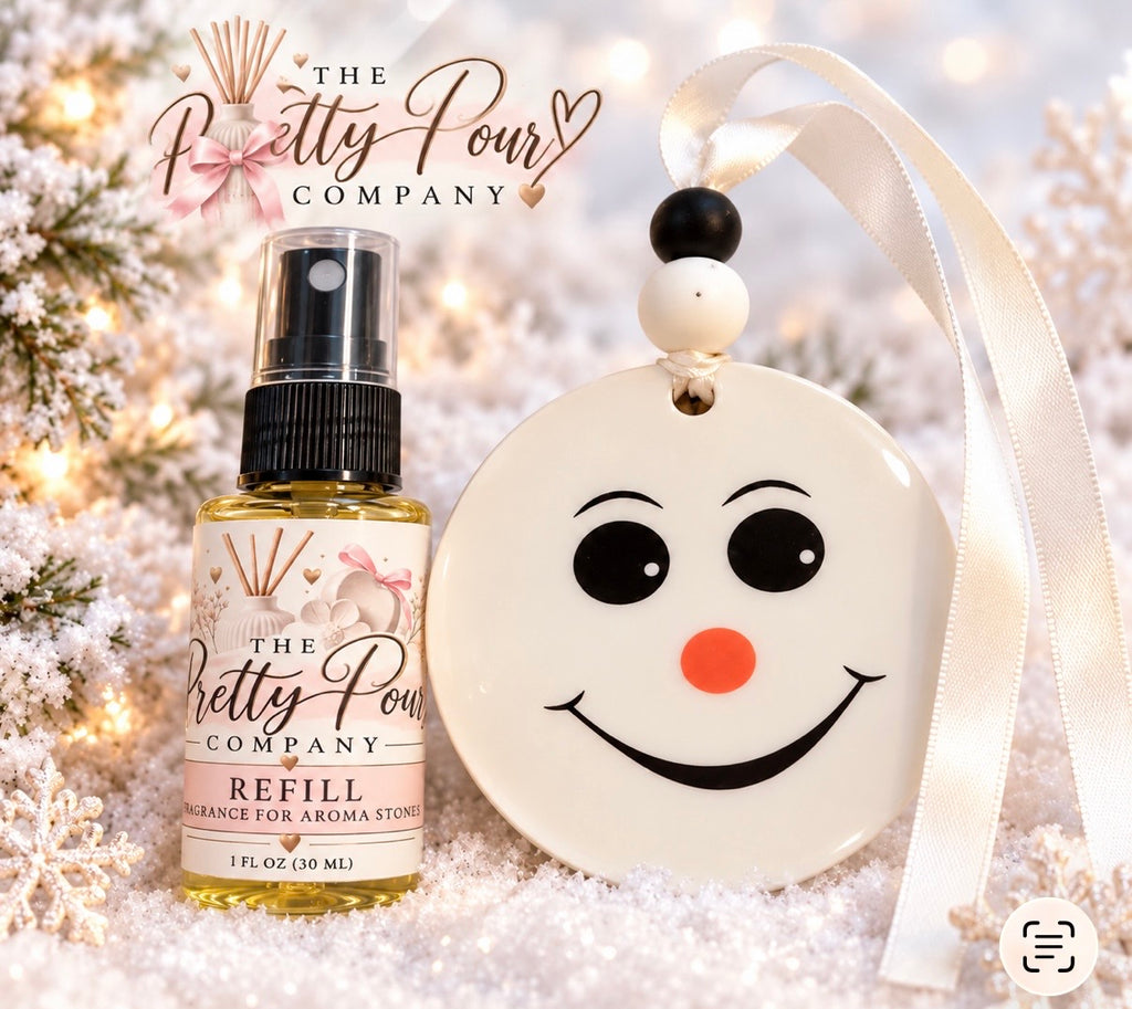 Snowman Aroma Stone – A Little Winter Happiness!