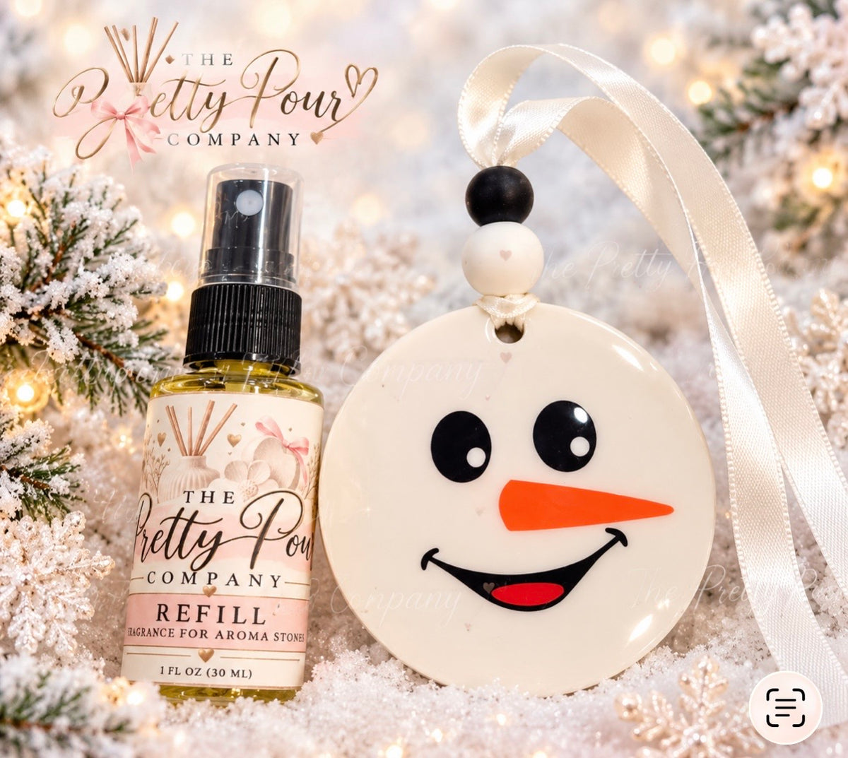 Snowman Aroma Stone – A Little Winter Happiness!